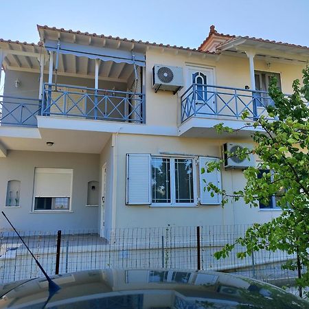 Holiday House With Sea View In Skala Polichnitos Skala Polichnitou Esterno foto