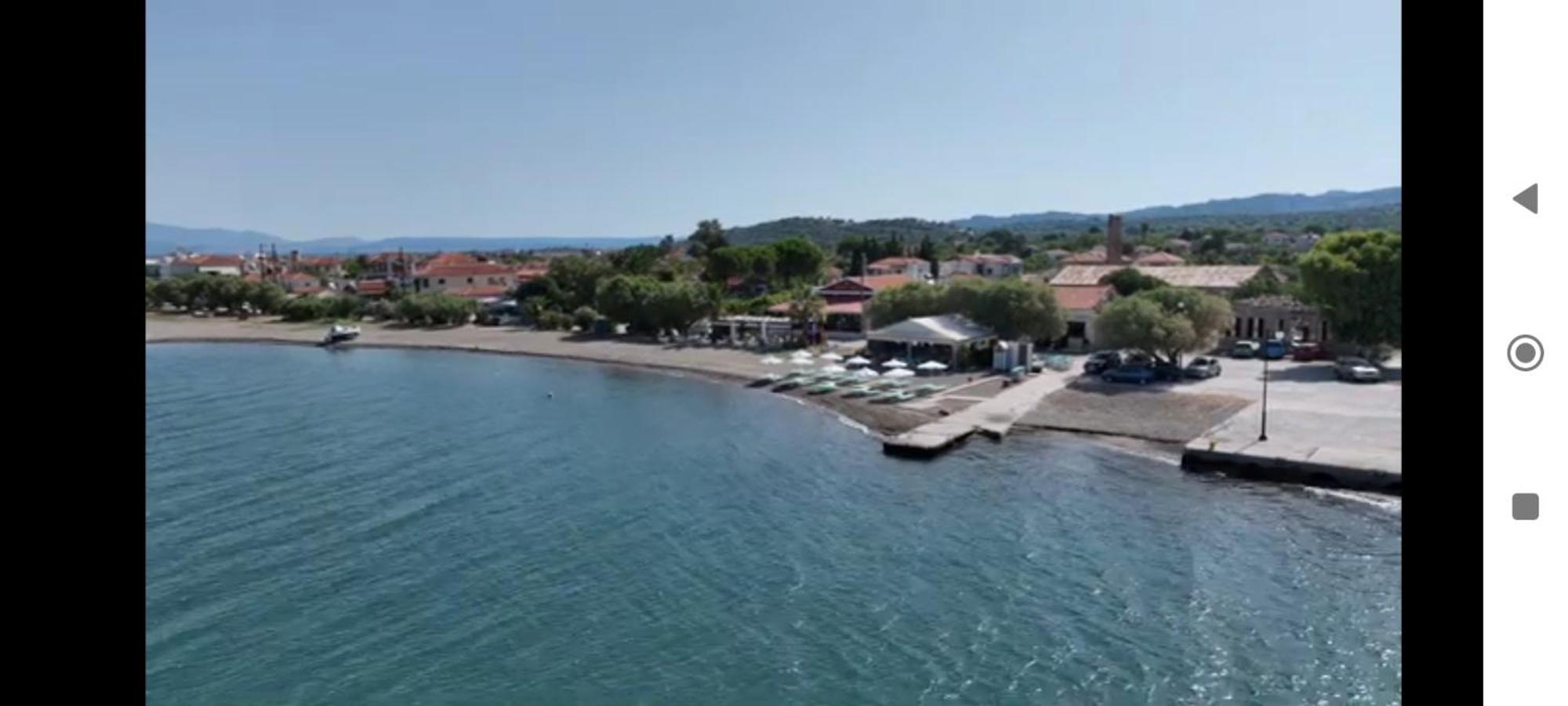 Holiday House With Sea View In Skala Polichnitos Skala Polichnitou Esterno foto