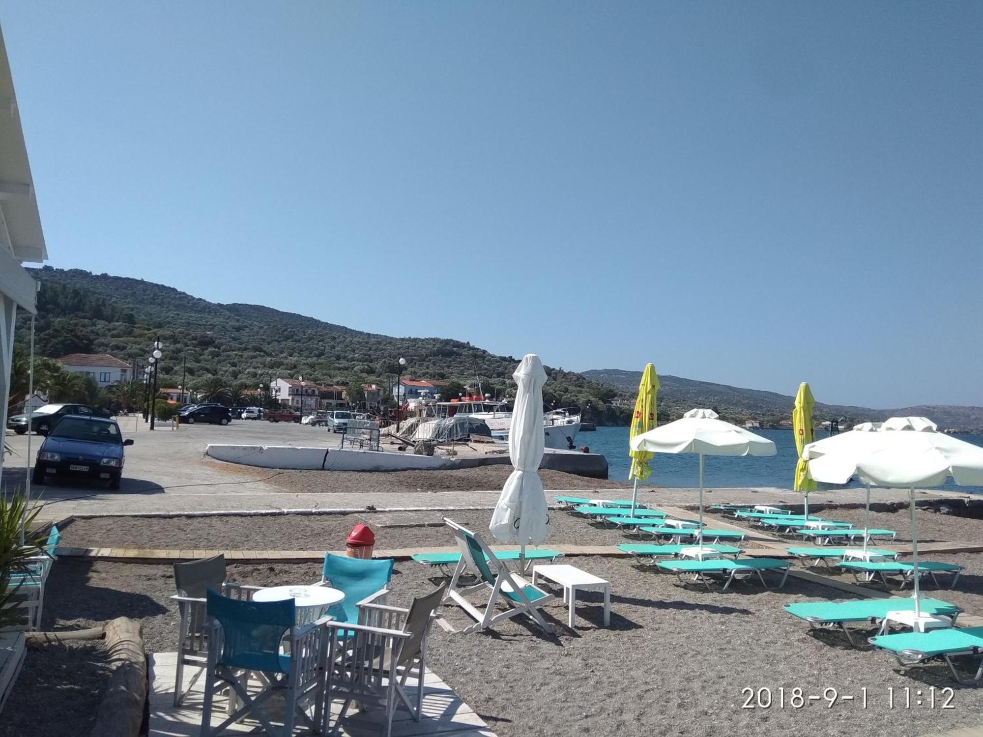 Holiday House With Sea View In Skala Polichnitos Skala Polichnitou Esterno foto