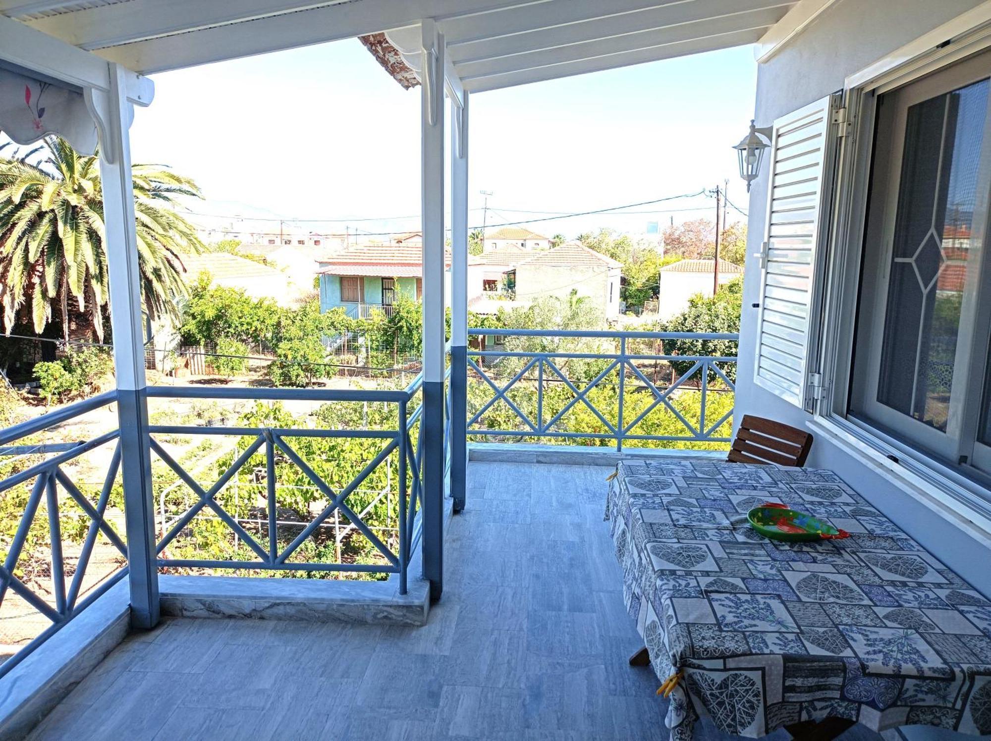 Holiday House With Sea View In Skala Polichnitos Skala Polichnitou Esterno foto